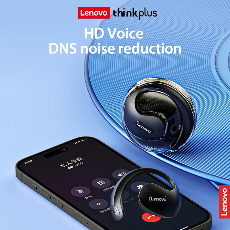 Original Lenovo X15 Pro Bluetooth 5.4 Earphones OWS Sports Wireless Headphones EarHooks TWS Earbuds Waterproof Headset with Mic