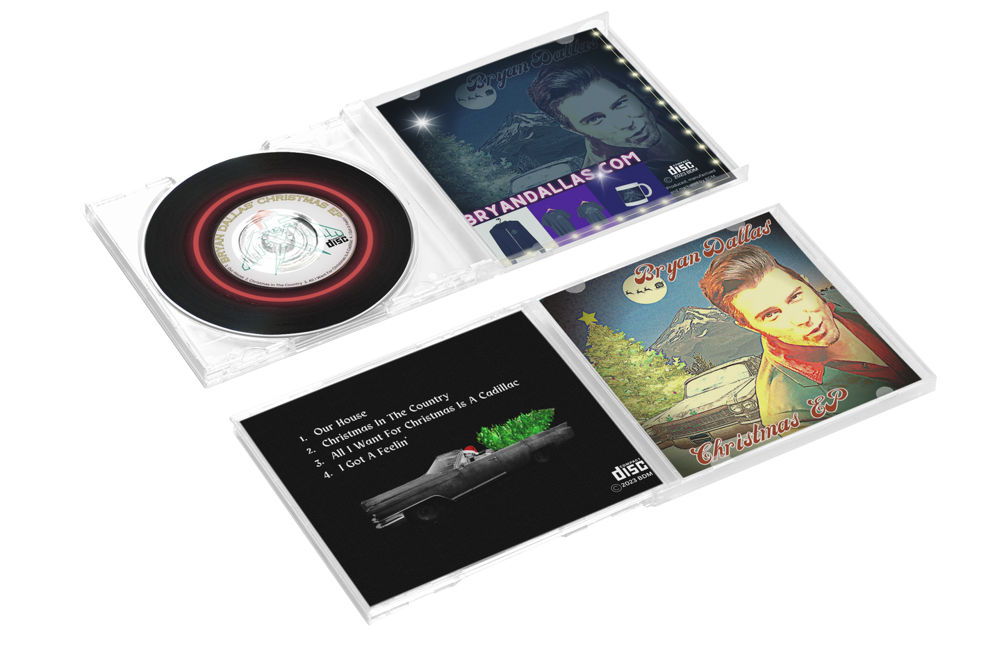 (CD) Bryan Dallas' Christmas EP