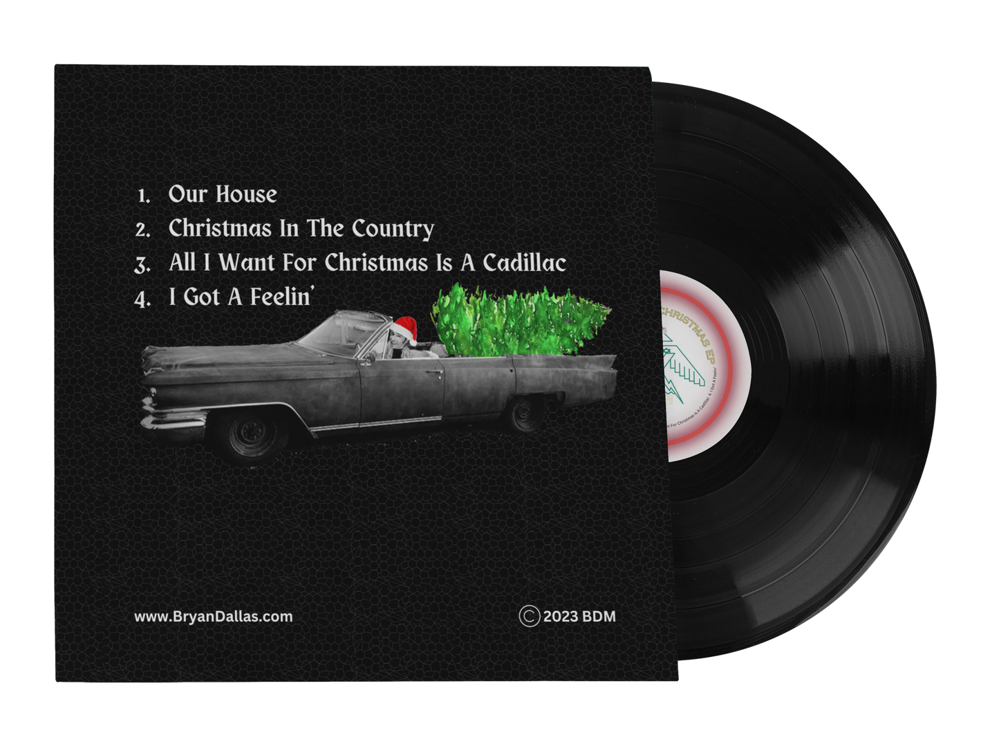 Bryan Dallas' Christmas EP Vinyl